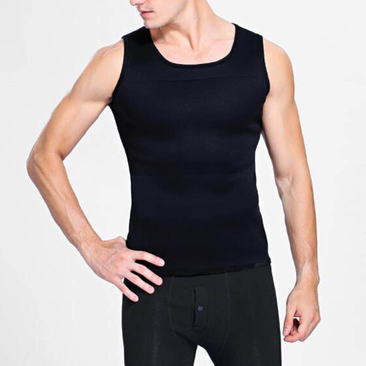 Sweat Sauna Body Shaper Men Slimming Thermo Neoprene Waist Trainer M-5XL M
