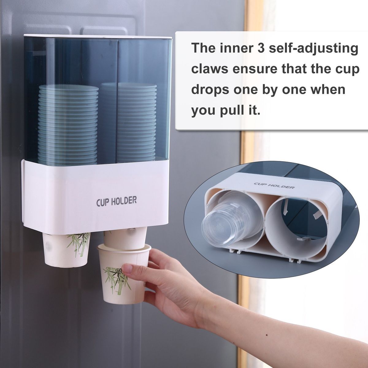 Cup Dispenser For Water Dispenser Paper Cup Holder For Water