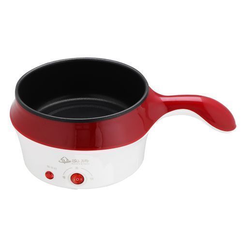 1.8cm Double-Layer Stainless Steel Mini Electric Pot  Cooker