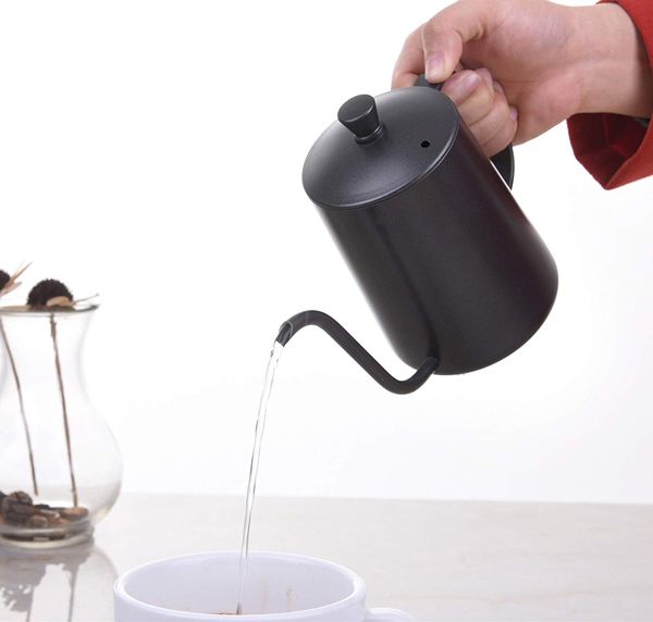 600 ML Stainless Steel Coffee Pouring Over Gooseneck Kettle