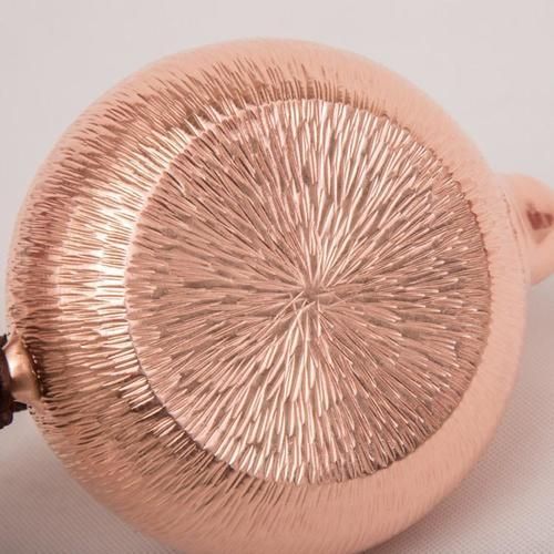 650ml Copper Pot Copper Thickening Water Boiled Teapot Pure Copper Teapot Health Boiling Water Pot Handmade Red Copper Tea Set