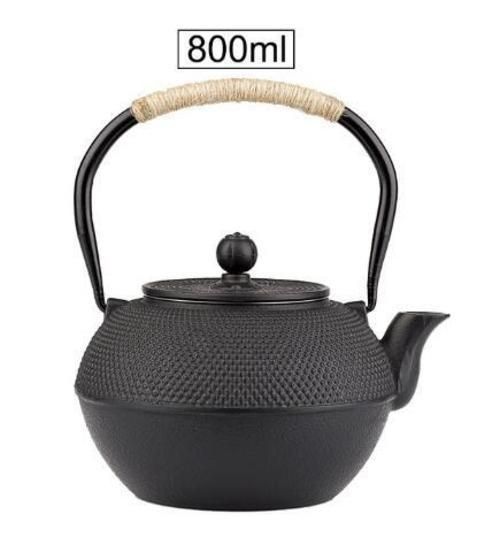 Japanese Iron Tea Pot With Stainless Steel Infuser Cast Iron Teapot Tea Kettle For Boiling Water Oolong Tea 800ML