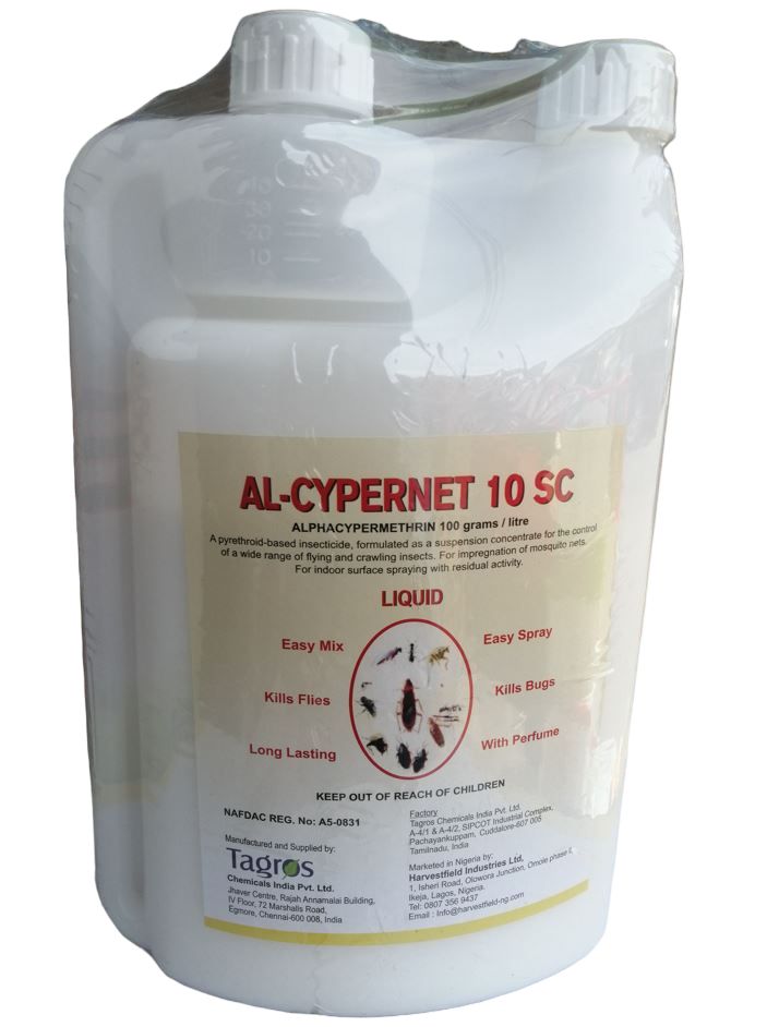 ALCYPERNET 10SC INSECTICIDE, MOSQUITOES KILLER -1L