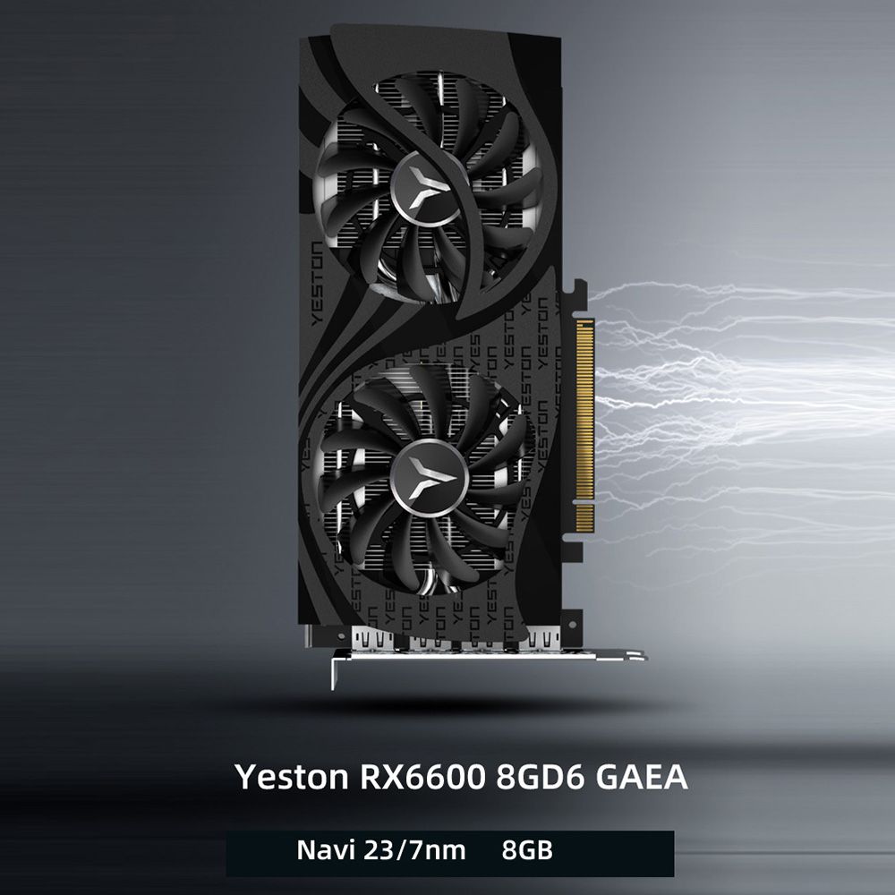 RX6600-8G D6 GAEA Gaming Graphics Card