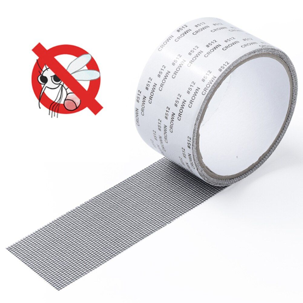 Adhesive Window Net Anti-Mosquito Mesh Screen Window Door Patch Repair