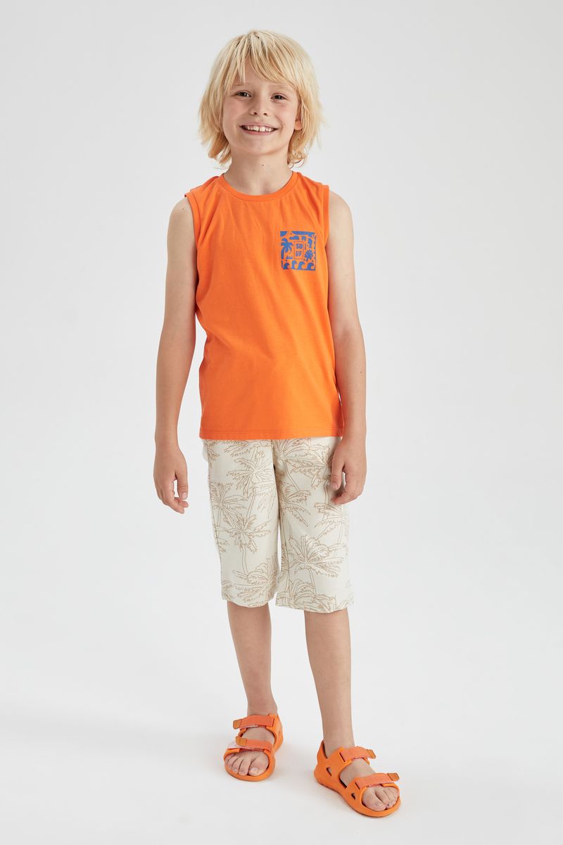 Boy Knitted Short - Ecru
