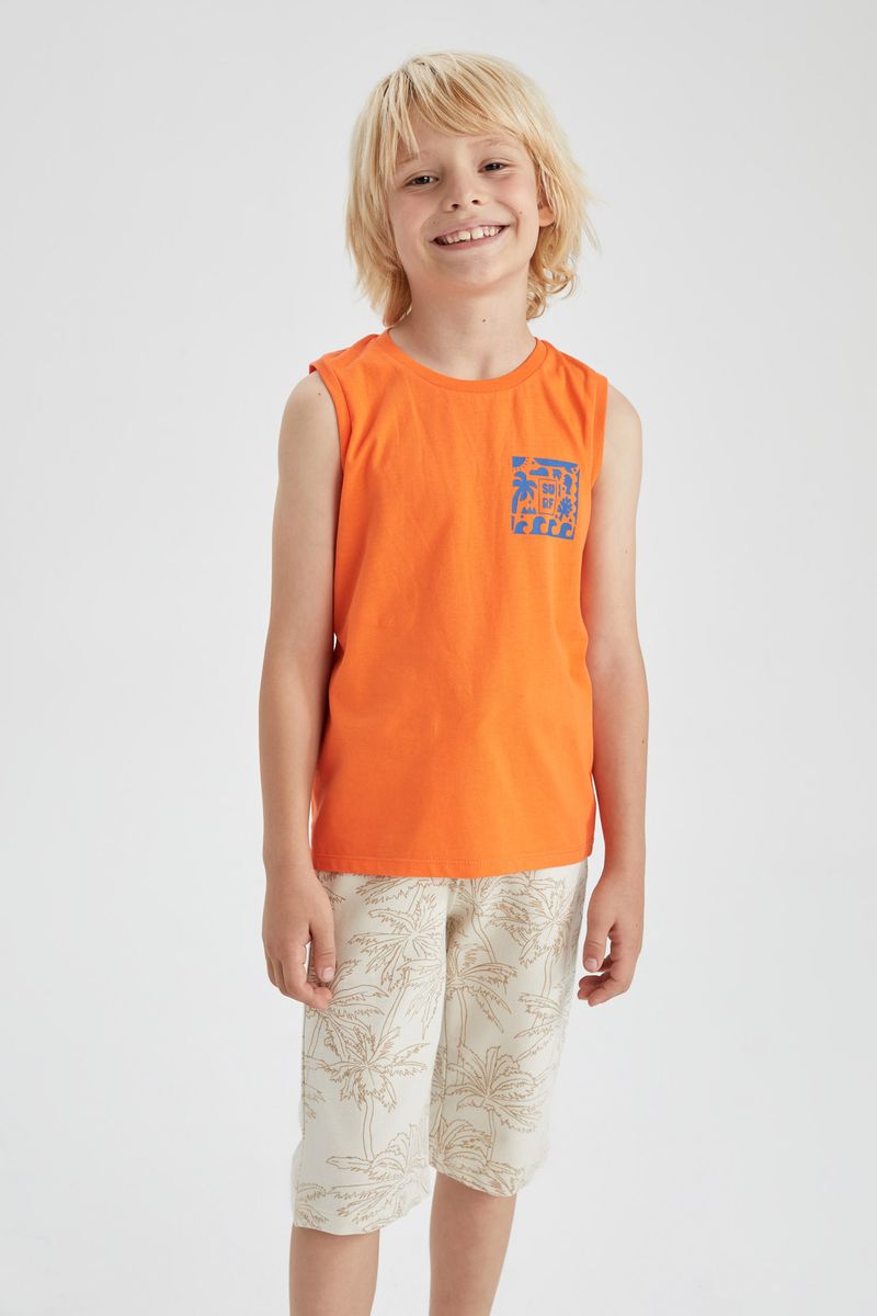 Boy Knitted Short - Ecru