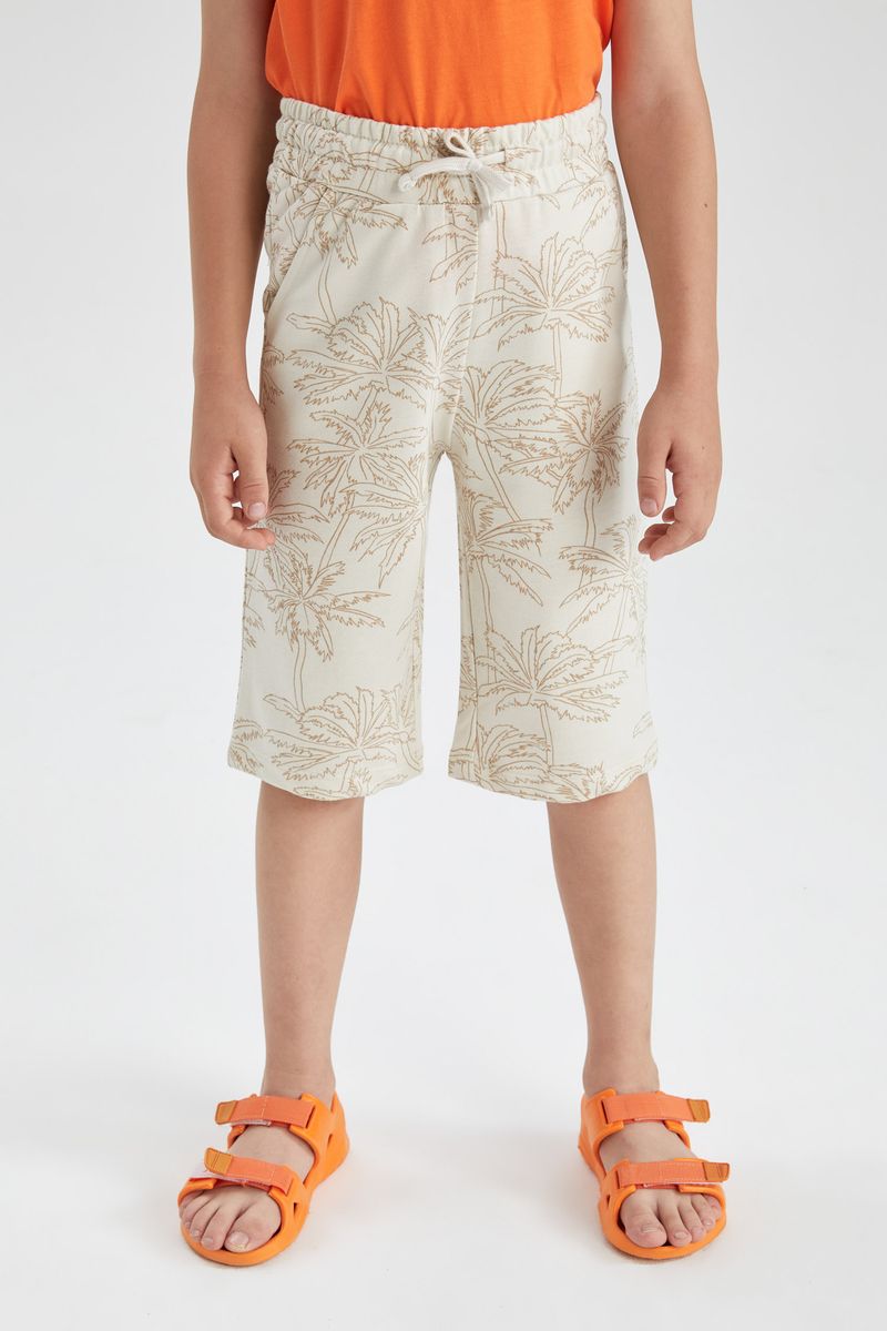Boy Knitted Short - Ecru
