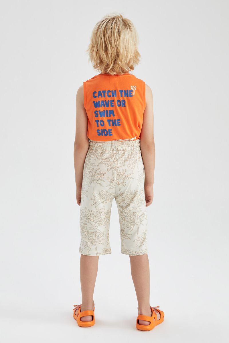 Boy Knitted Short - Ecru