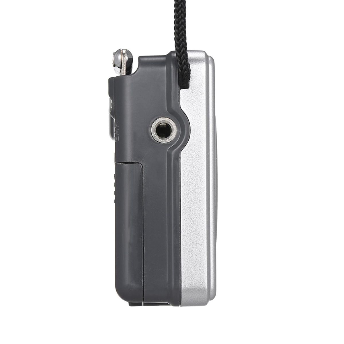 INDIN BC-R2033 Mini AM FM Radio 2 Band Radio Receiver Portable Pocket Radio Built-in Speaker w/ Headphone Jack Telescopic Antenna