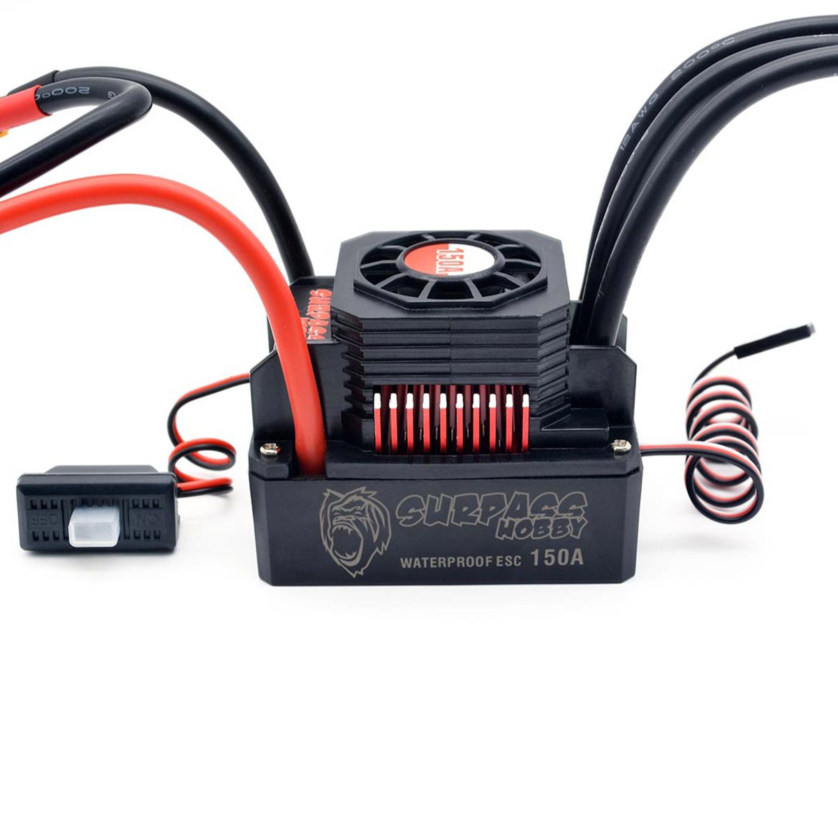 2000 KV 4076 Brushless Motor Waterproof 150A Brushless ESC