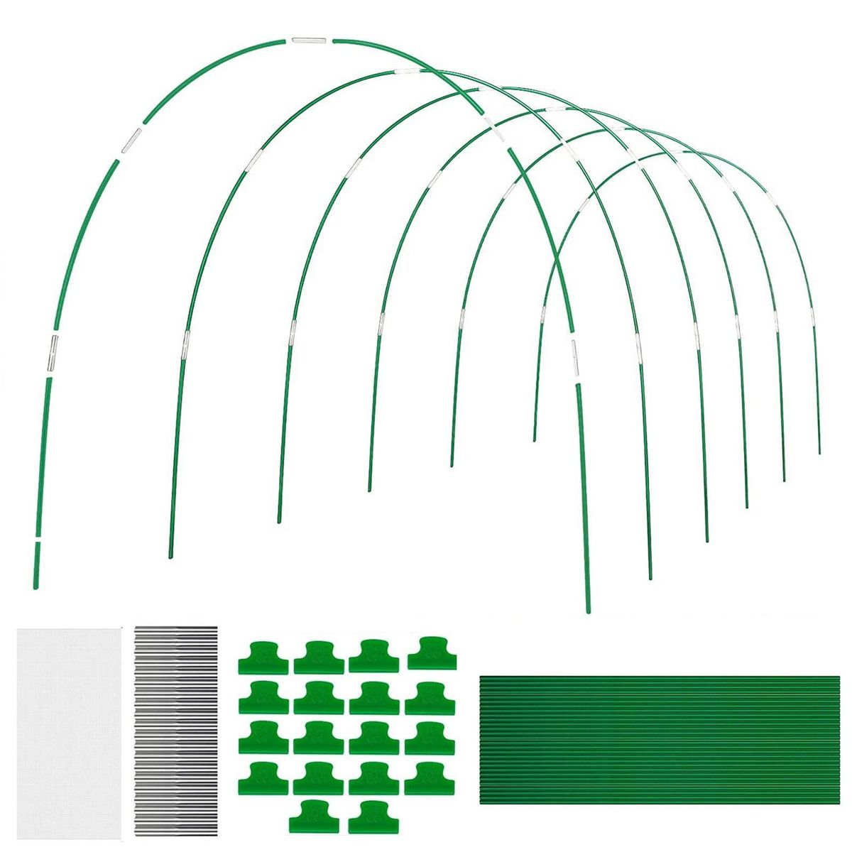 1 Set Plant Cover Plant Protection Tent Arch Support Kit
