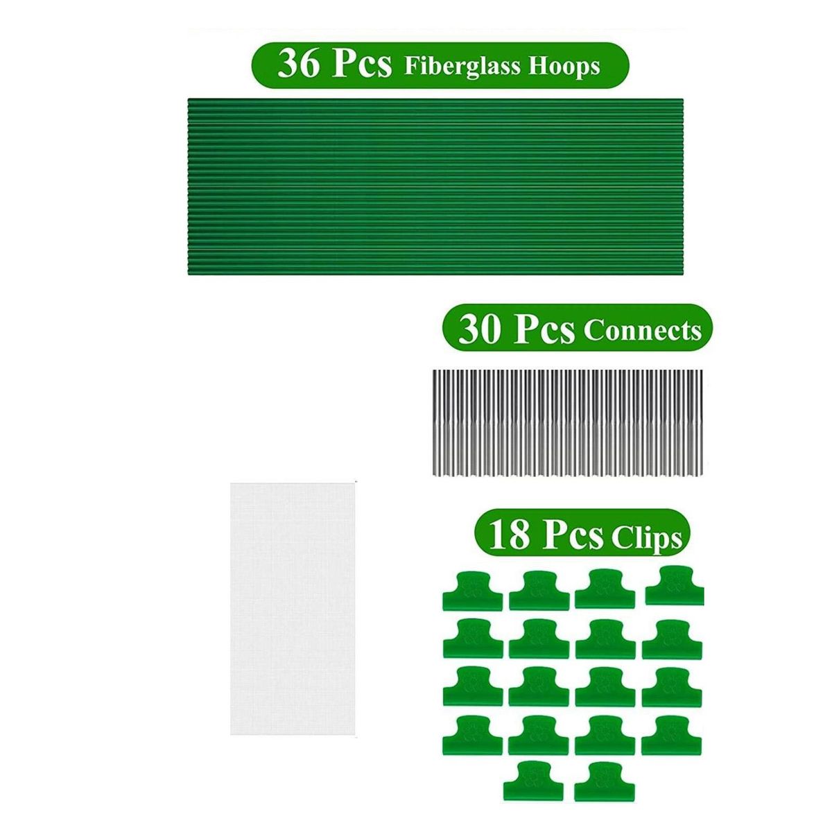 1 Set Plant Cover Plant Protection Tent Arch Support Kit