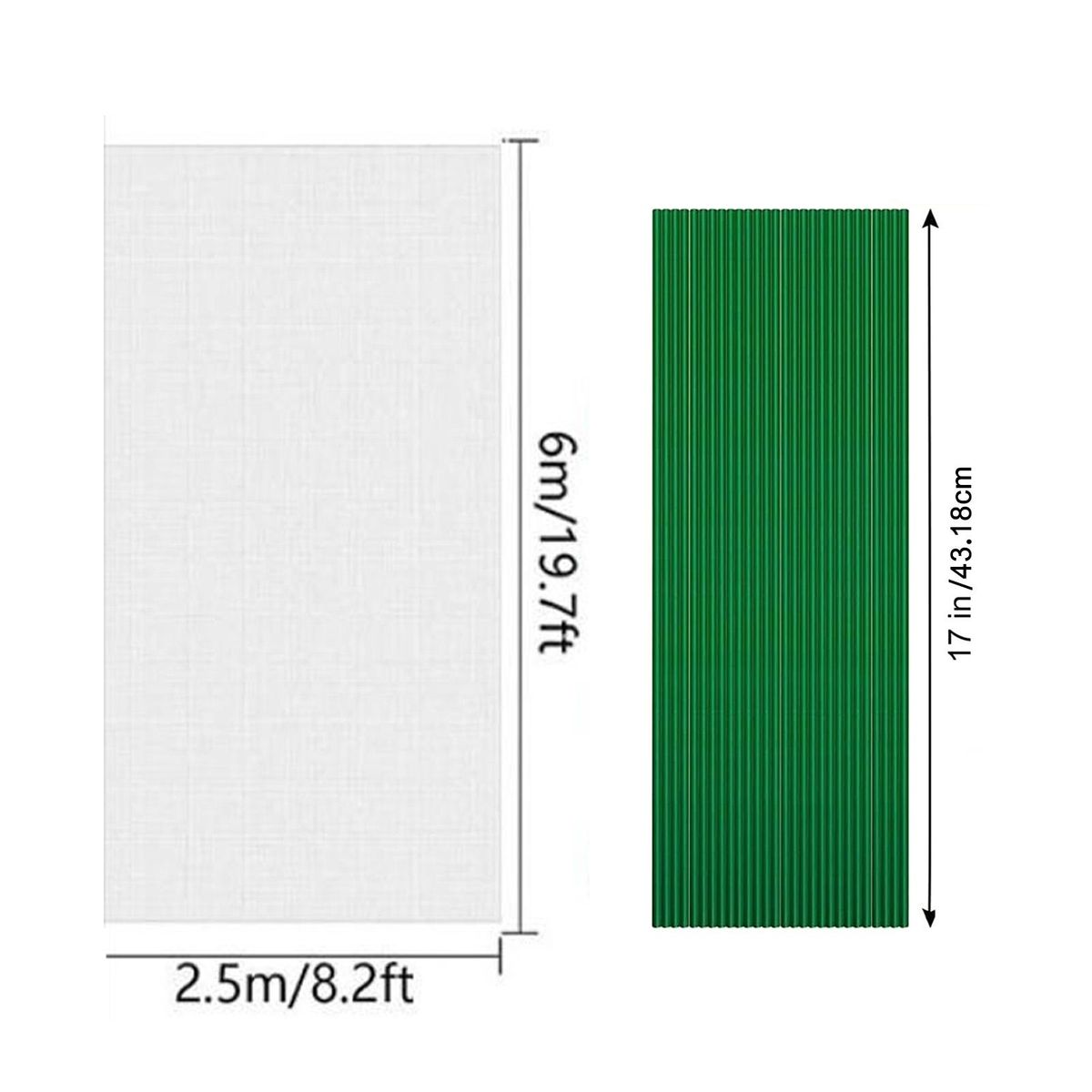 1 Set Plant Cover Plant Protection Tent Arch Support Kit