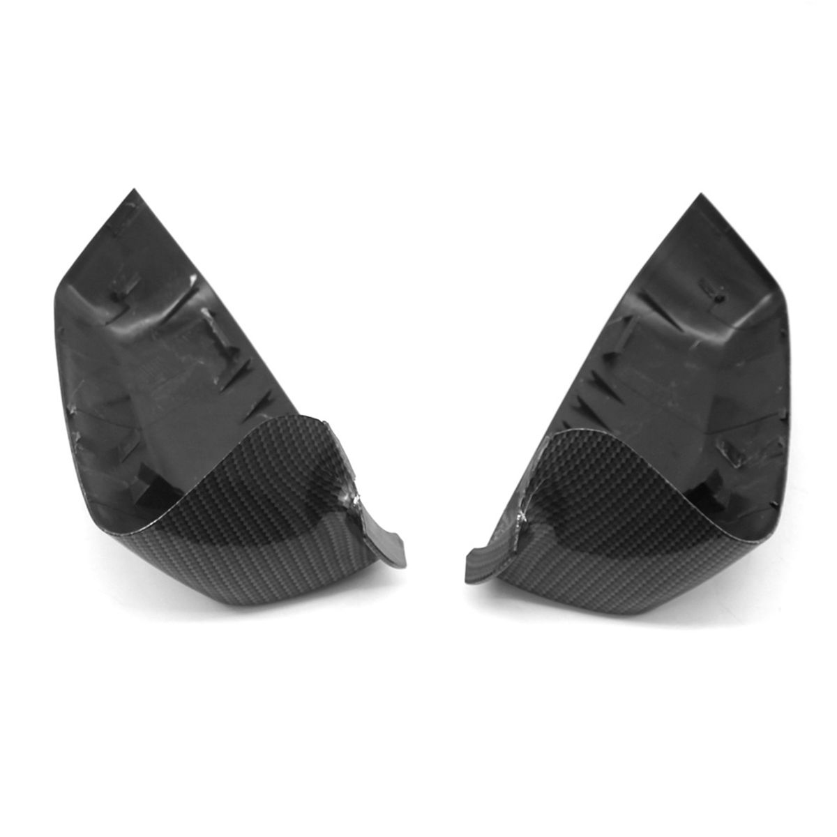 Door Rearview Mirror Cover Cap Replacement For BMW 5 Series