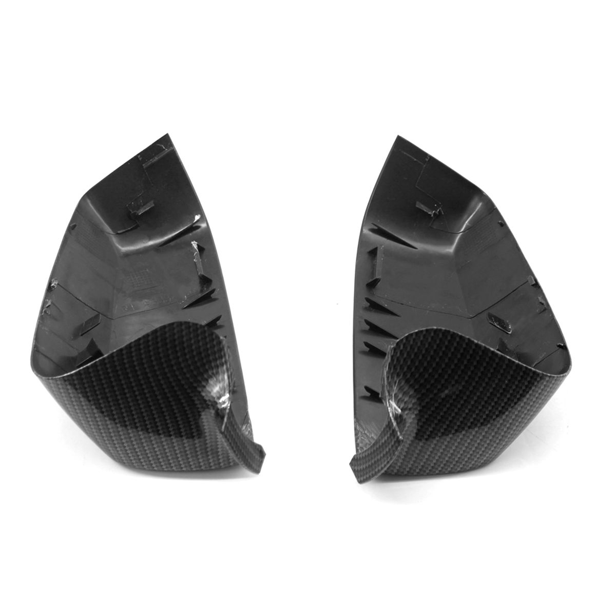 Door Rearview Mirror Cover Cap Replacement For BMW 5 Series