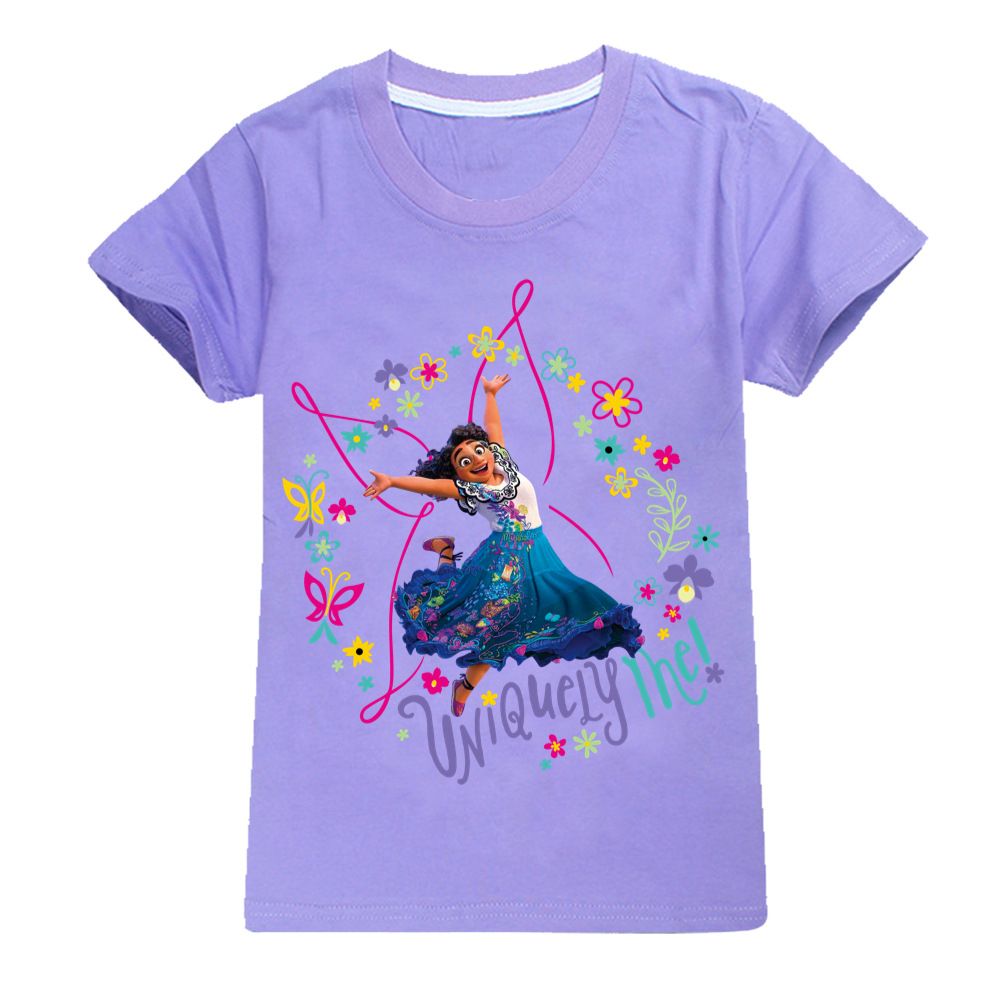 Girl Character Encanto Top- Purple