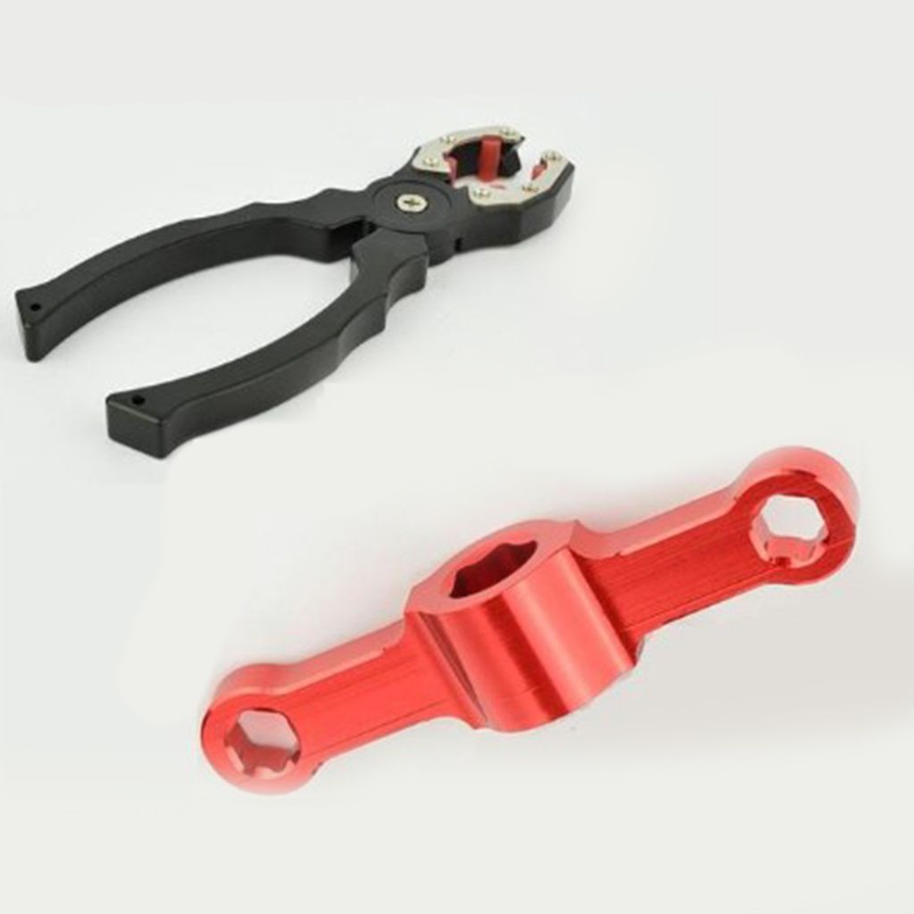 17-28mm Motor Grip Remover Repair M5 M8 Nuts For Hexacopter Orange
