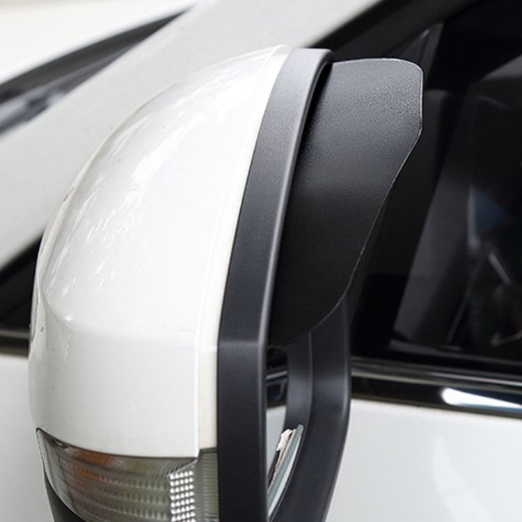 Car Rear View Mirror Rain Eyebrow Cover DM-104 (Black)
