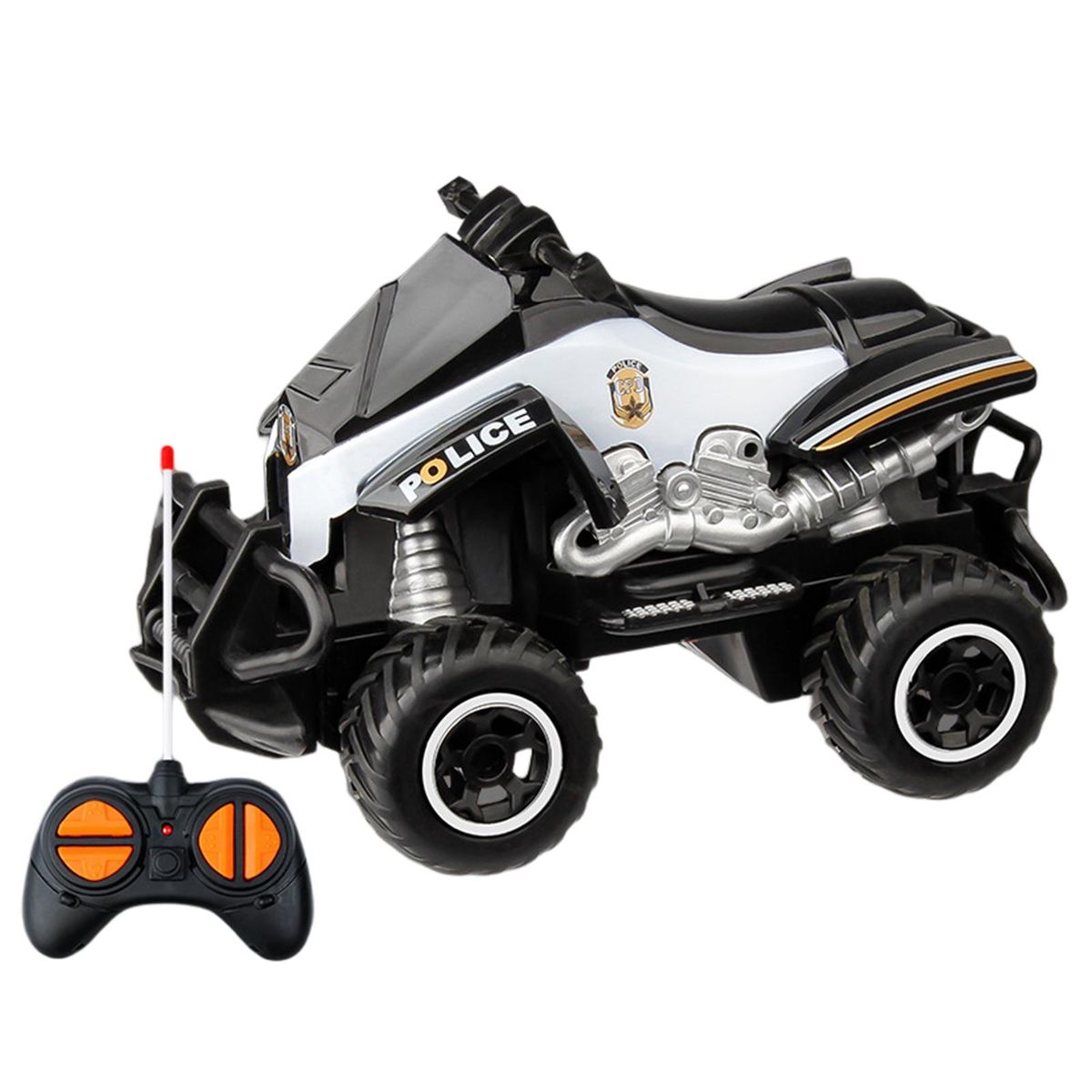 Beach Motorcycle Toy Miniature Off-road Rc Car Toy Beach for Boys Black