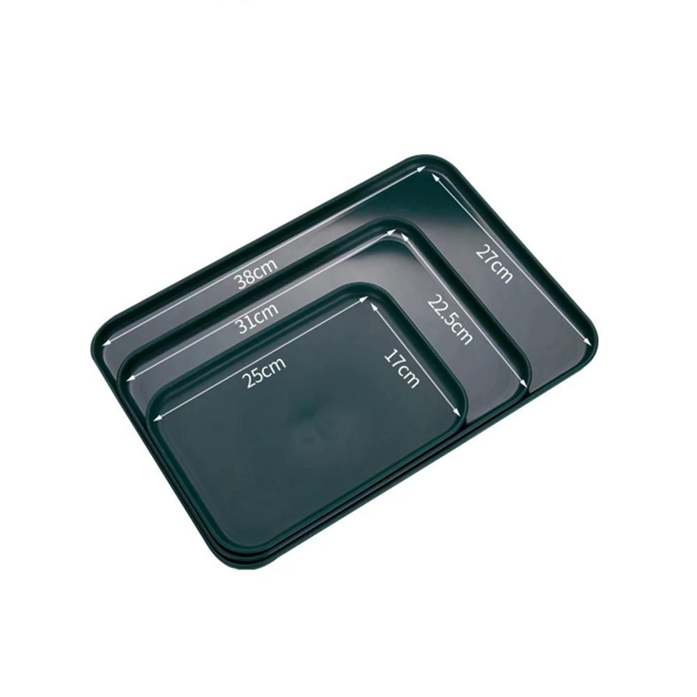 Rectangular Plastic Serving Tray Exquisite Nordic Creative