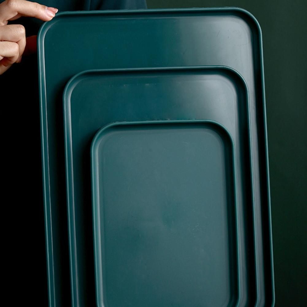 Rectangular Plastic Serving Tray Exquisite Nordic Creative