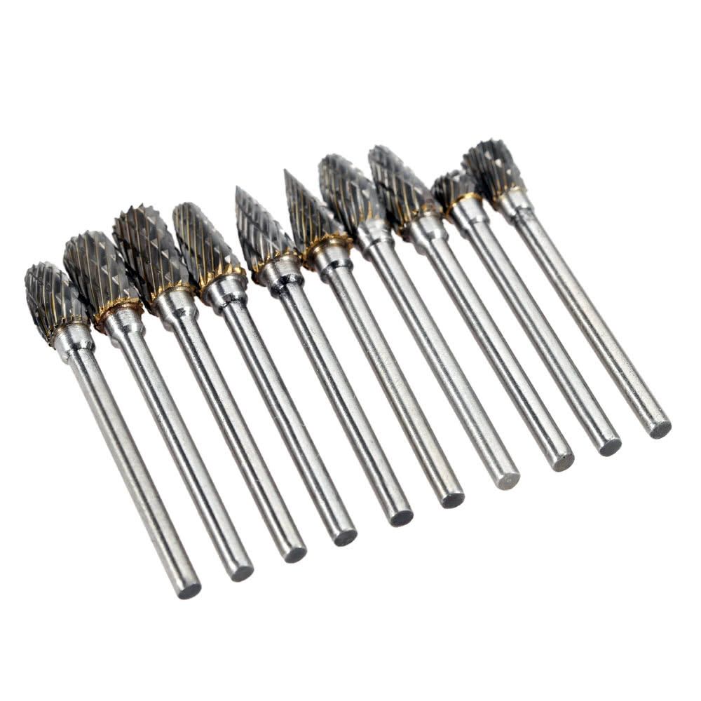 Electric Grinding Accessories 10pcs 0.12*0.24inch Tungsten