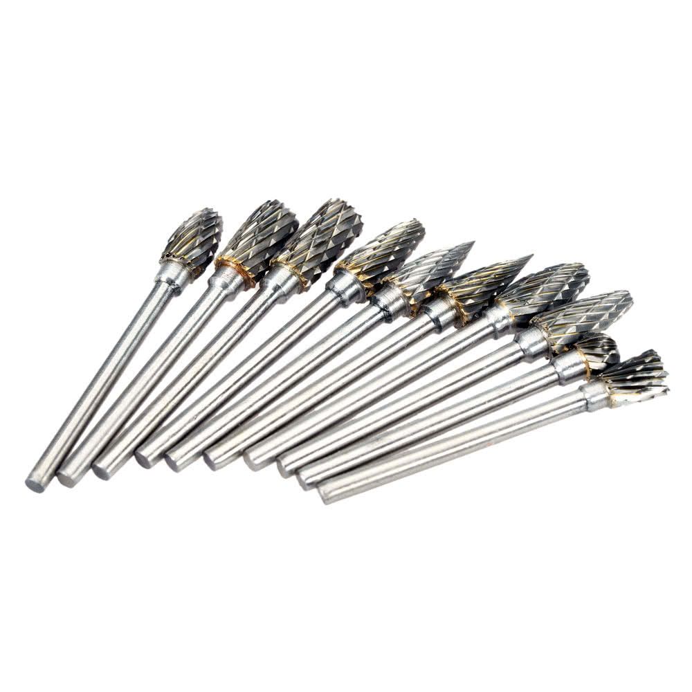 Electric Grinding Accessories 10pcs 0.12*0.24inch Tungsten