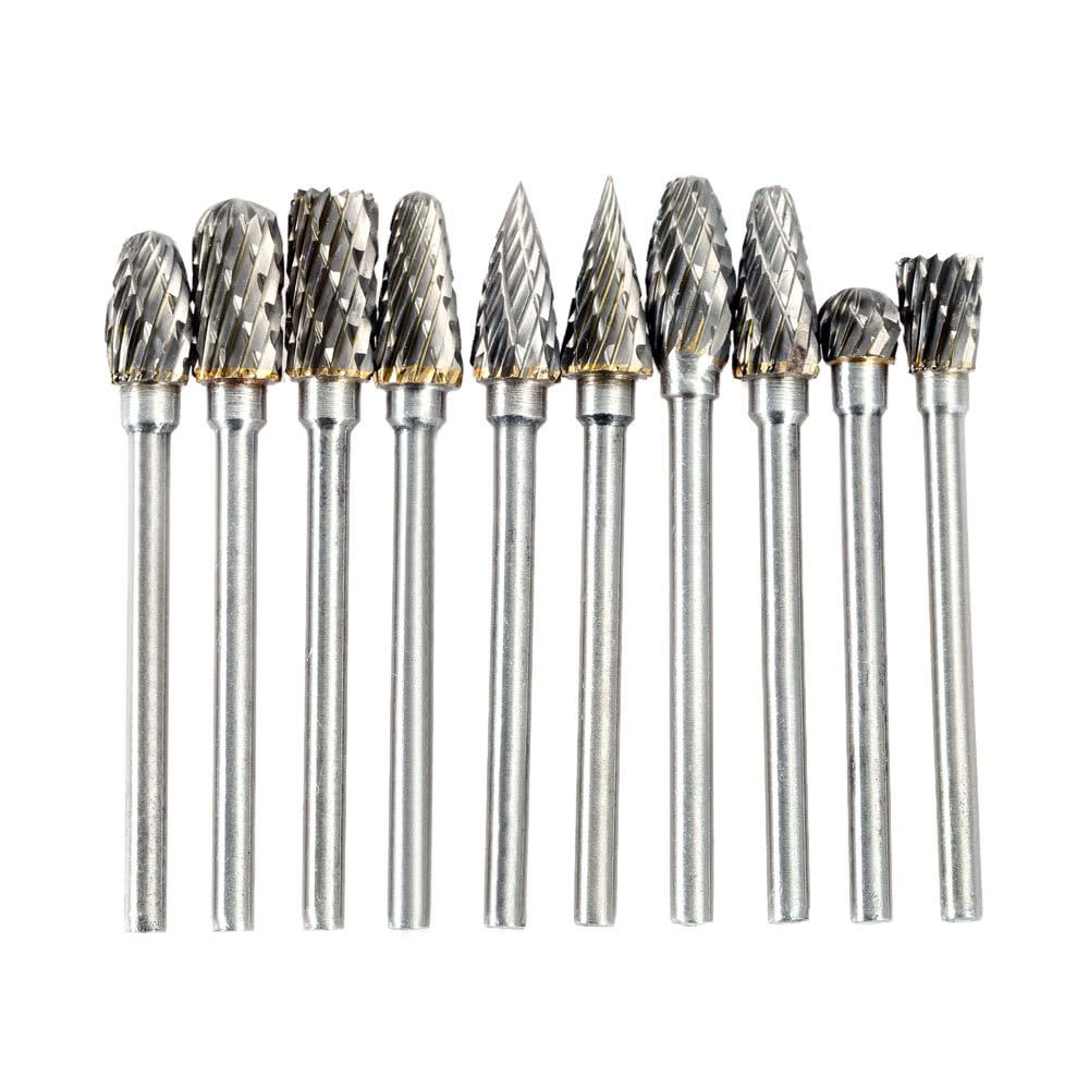 Electric Grinding Accessories 10pcs 0.12*0.24inch Tungsten