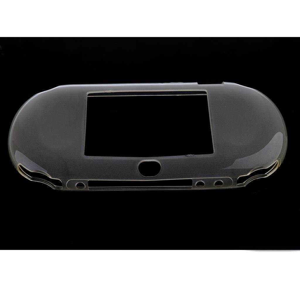 TPU Silicone Rubber  Skin Bumper Cover For PS Vita2000 Clear