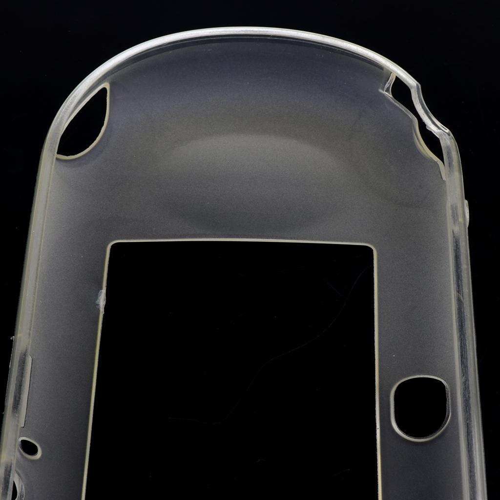 TPU Silicone Rubber  Skin Bumper Cover For PS Vita2000 Clear