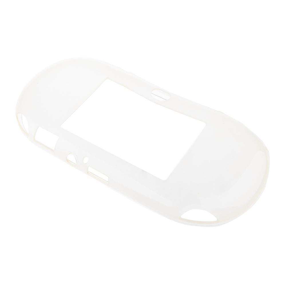 TPU Silicone Rubber  Skin Bumper Cover For PS Vita2000 Clear