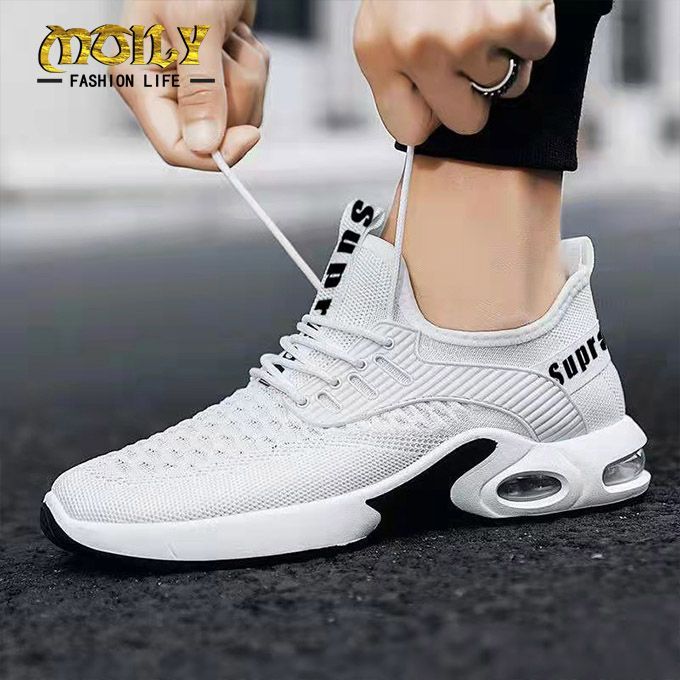 Ladies High Heel Shoes - Canvas Shoes - High-top