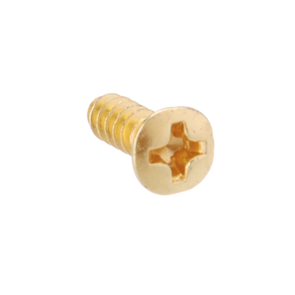50 Screws Gold Plating 3mm For Fender Strat Tele Electric