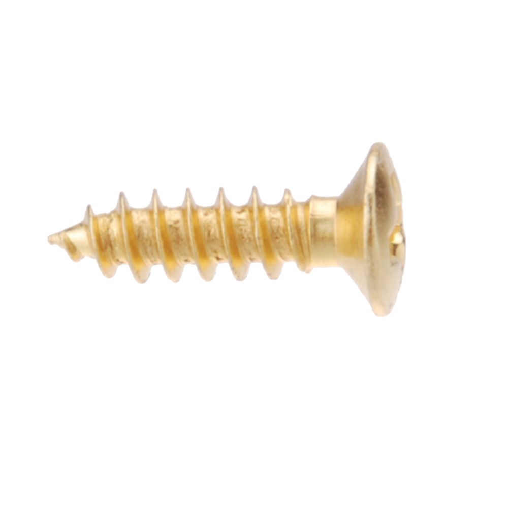 50 Screws Gold Plating 3mm For Fender Strat Tele Electric