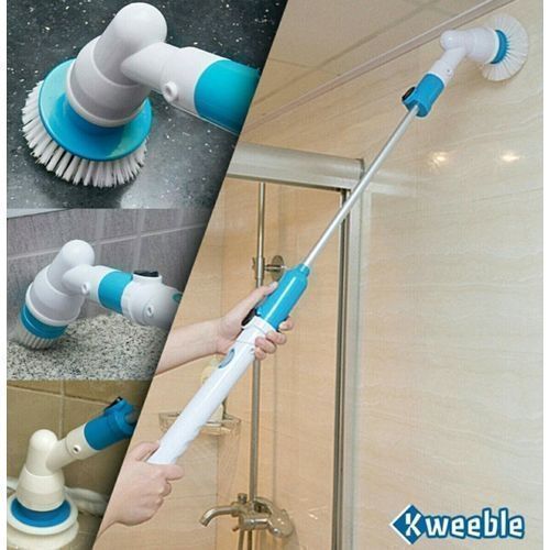 HANDHELD HURRICANE 360 CORDLESS RECHARGEABLE SPIN SCRUBBER.
