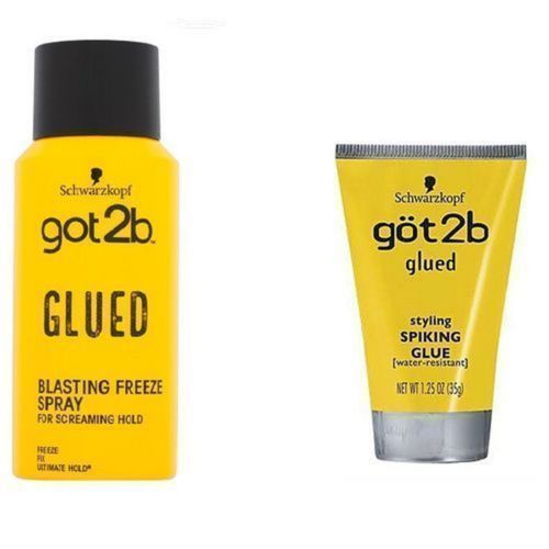 Got2b Glued Freeze Spray --100ml + Styling Spiking Glue 35g