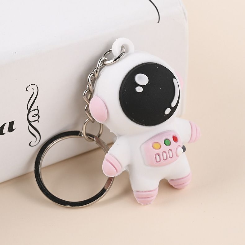 Spot Cartoon Astronaut Keychain Ornament Cute School Bag