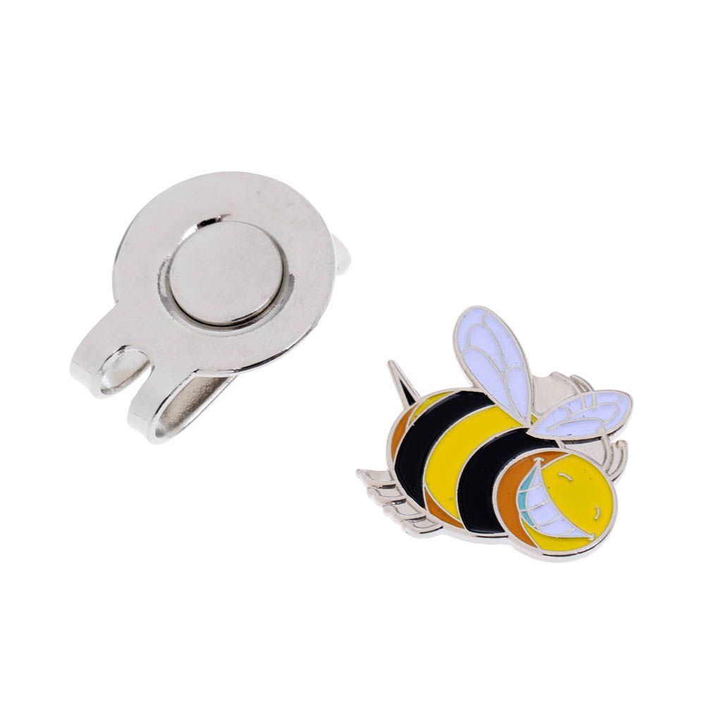 2Pcs Magnetic Hat Clips Magnetic Markers Lightweight Alloy Golf