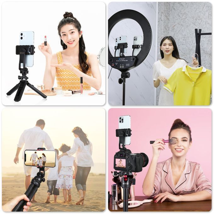 PULUZ Rotation Shooting Phone Clamp Holder Bracket