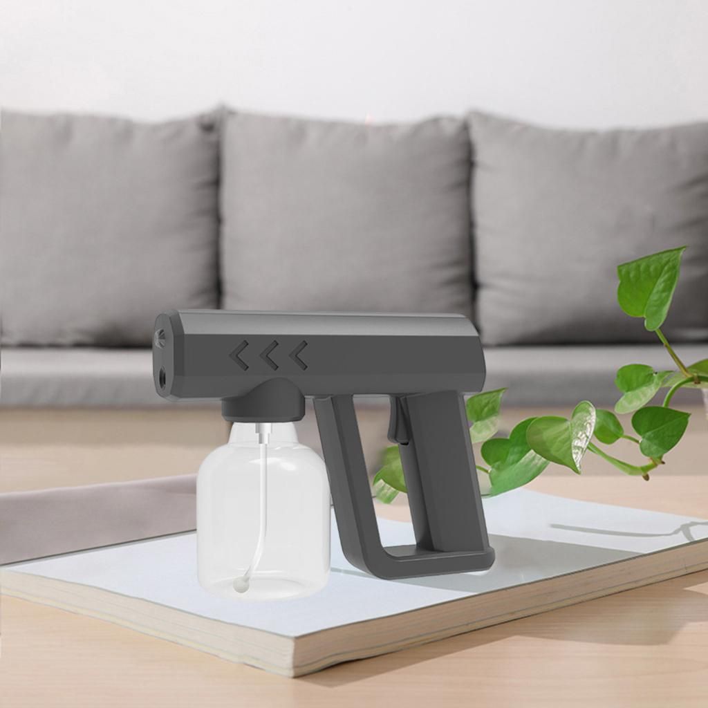 8.45oz Handheld Nano Sprayer Gun Rechargeable Machine 110-240V Black
