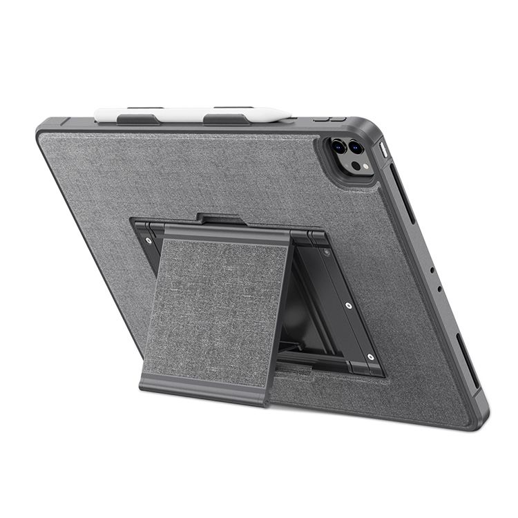 Suspension Stand Magnetic Flip Cover Tablet Case For IPad Air 2022 / 2020 10.9(Black)