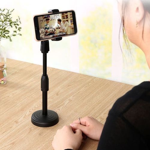 Adjustable Desk Mobile Phone Stand Best For Selfie Netflix YouTube TikTok Zoom Meetings