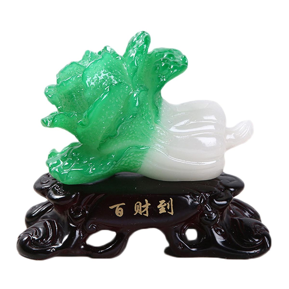 Crystal Clear Jade Cabbage For Prosperity,Wealth,Lucky Commerce