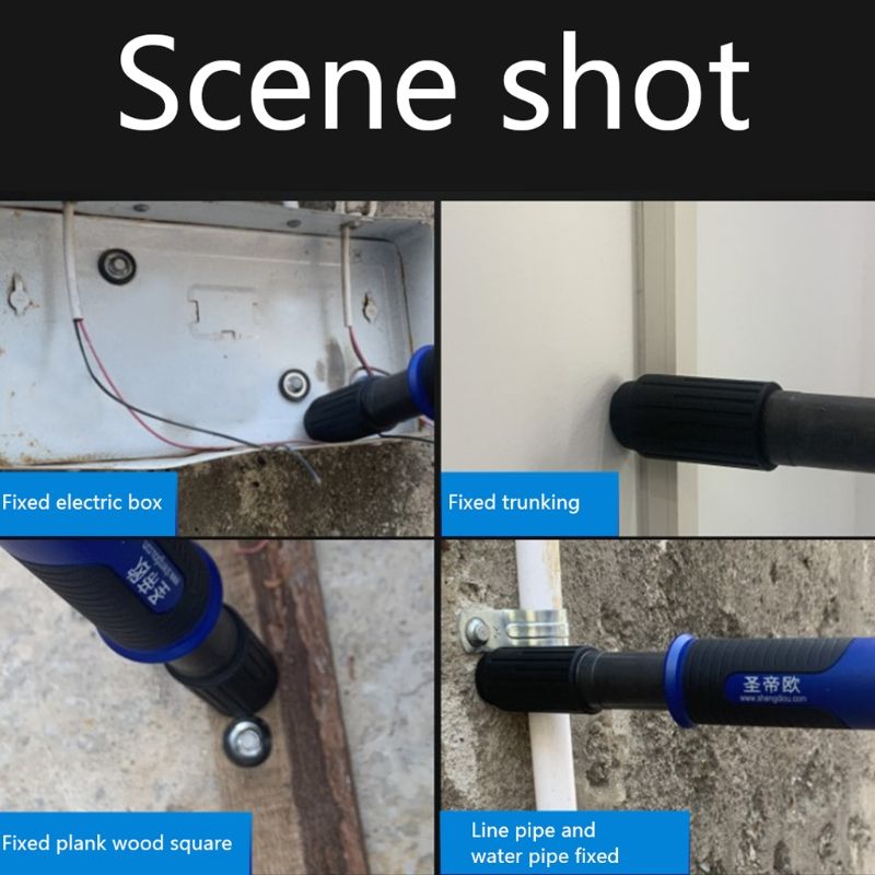 Manual Steel Nails Guns Riveting Tool Concrete Steel Wall Wire Slotting Device Decoration Power Tools Riveting Gun
