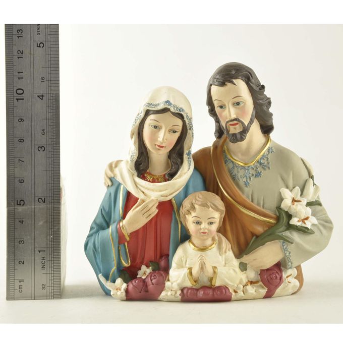 5" Holy Family Statue Religious Items   Christ Sculptures Decoration
