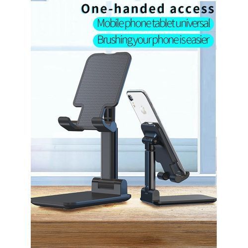 Adjustable Cell Phone Holder / Foldable Tablet Stand 1pc