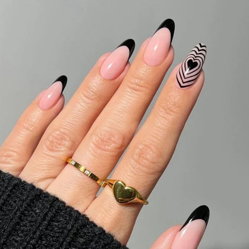 MA Simple Color Art Nail Tips 24p, 3EA, TYPE14