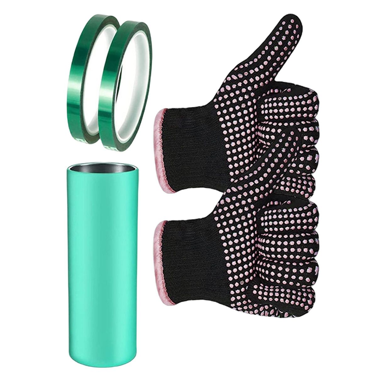 Sublimation Tumblers Silicone Bands Sleeve Kit For 20 Oz Straight