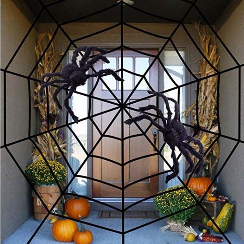 Halloween Decoration Spider Props Ghost Black Imitation